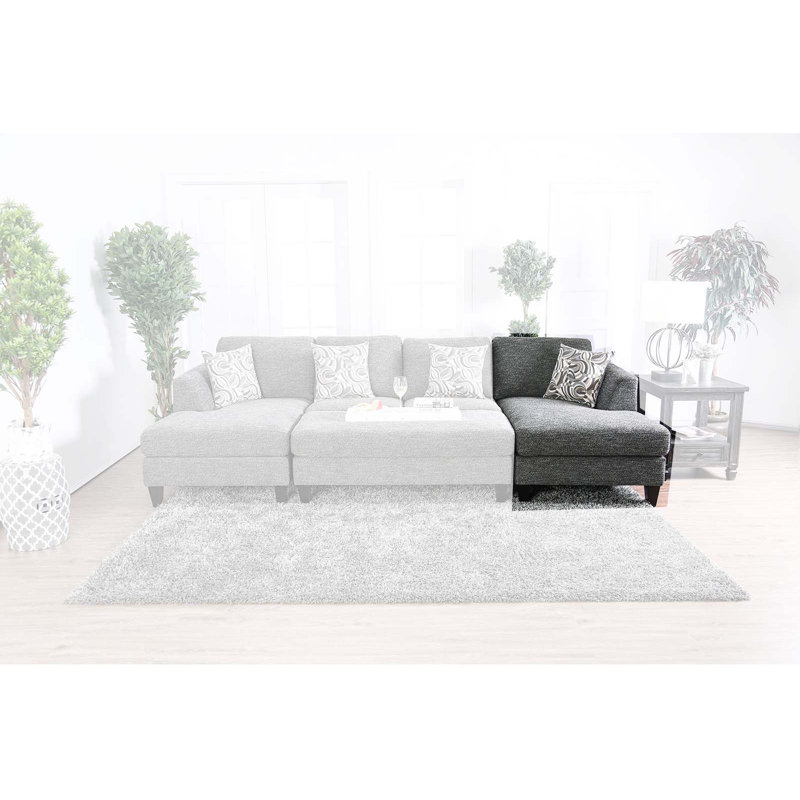 Auner Upholstered Sectional, Right Hand Facing