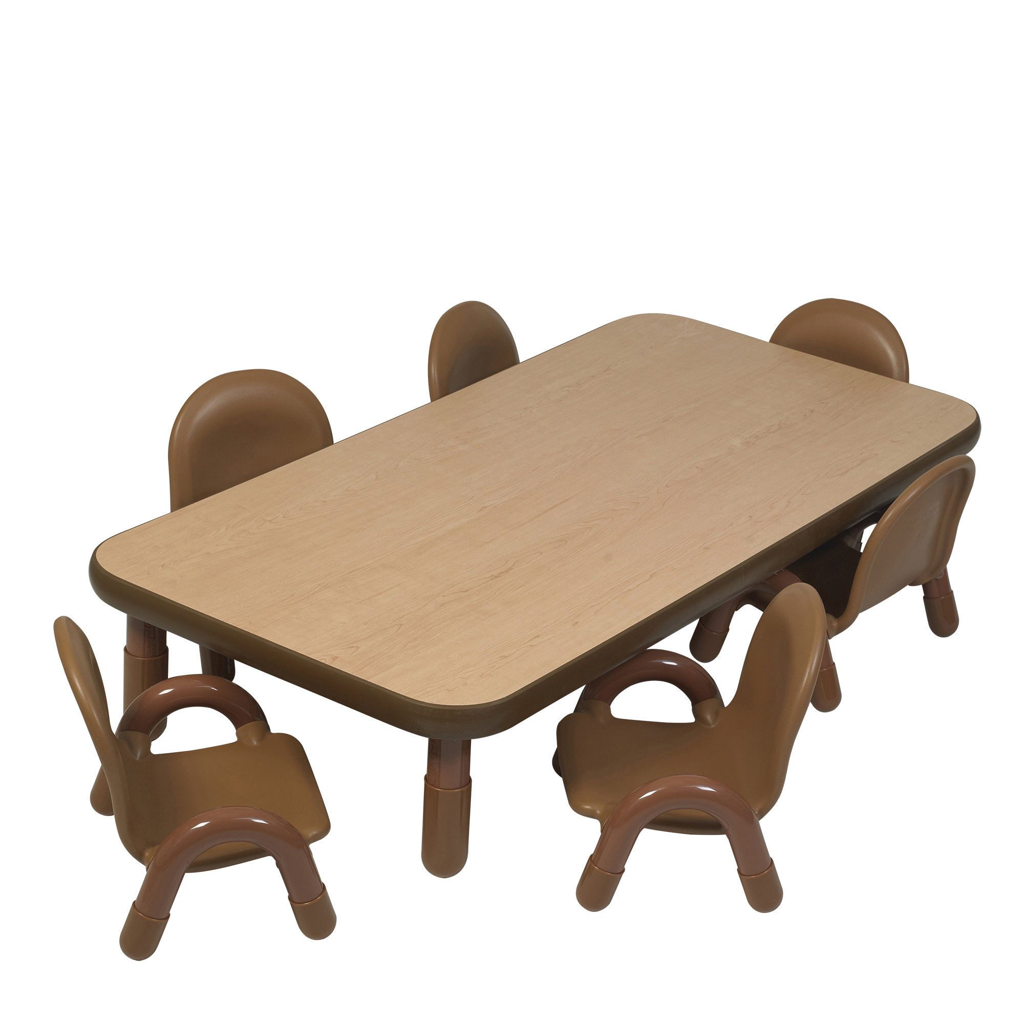 Angeles BASELINE Toddler Rectangular Table & Chair Set & Reviews | Wayfair