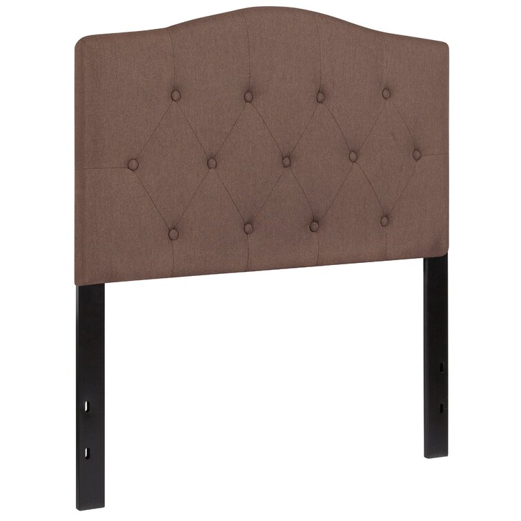 Ciriaca Arched Button Tufted Upholstered Headboard