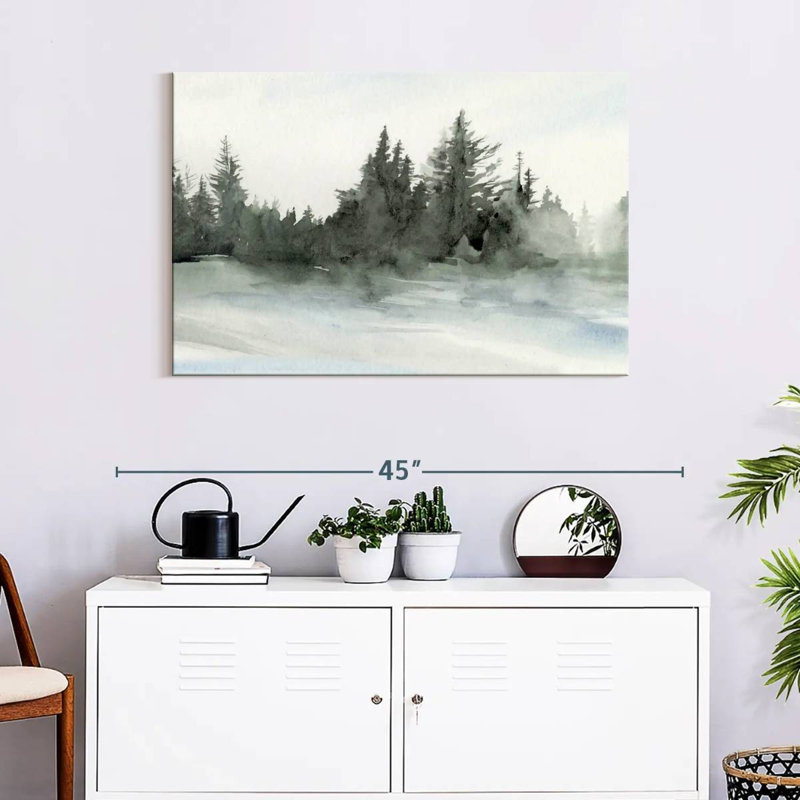 Alvord Evergreen au loin II, H 24 po x l 36 po