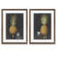 «Royal Brookshaw Pineapple I» par Vincent Van Gogh, ensemble de 2 reproductions d'art encadrées-2055965885-2055980978-2055980980