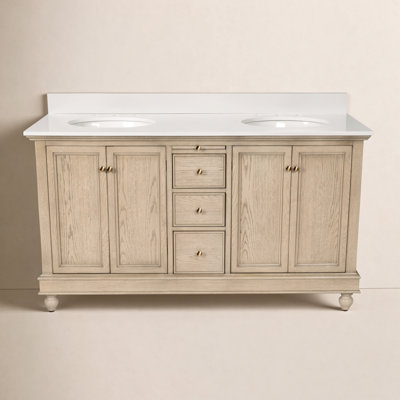 Dorismar 60" Double Bathroom Vanity Set