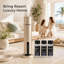 Huile pour diffuseur Scentia Hotel | Parfums d'aromathérapie inspirés des hôtels 5 étoiles | Ensemble luxueux de parfums - ensemble de 3 bouteilles de 20 ml - The 1 Hotel Miami, W - cadeau de la Saint-Valentin