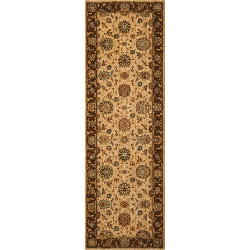 Crownover Wool Oriental Indoor Rug, Runner 2'6" x 8'