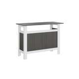 Berlin Gardens Regular Top With White Base Outdoor Bar