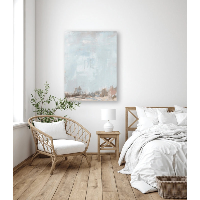 Happy Trees Print by John Beard, 24" H x 20" W x 1" D, Unframed
