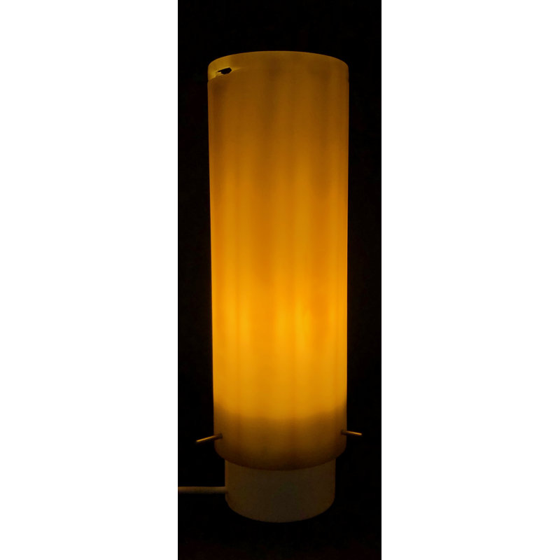 Bradham Table Lamp, Beige/Light Blue, White