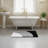 Abstract Arched Plush Bath Mat-750661166
