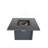 25'' H X 30'' W Steel Outdoor Fire Pit Table With Lid-1917802842