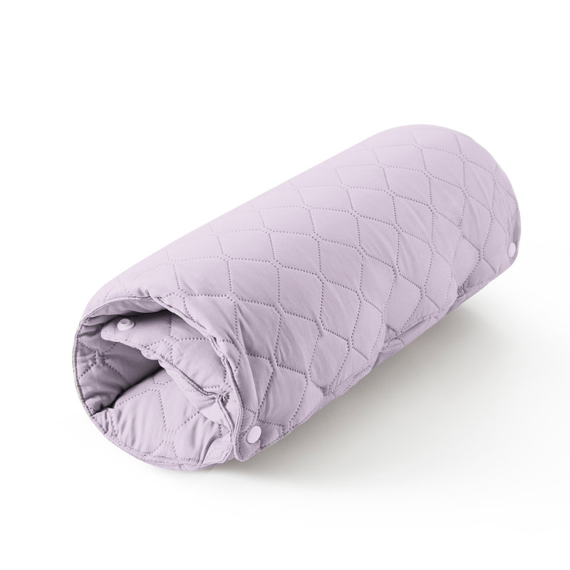 Purple Adjustable Multifunction Ergonomic Polyester Pillow