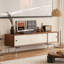 Meuble télé simple en bois massif-106554502