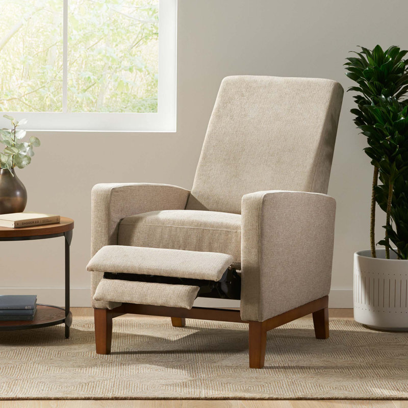 Fauteuil inclinable manuel de 27 po Ashlyn, Beige