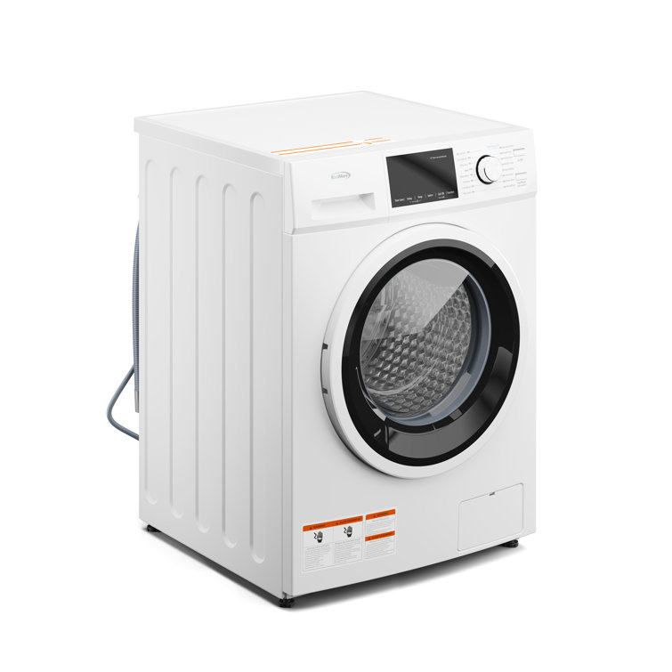 Black + Decker BLACK+DECKER 2.7 Cubic Feet cu. ft. Portable Washer & Dryer  Combo in White with Child Safety Lock