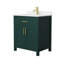 Meuble-lavabo simple autoportant 30 po avec plateau en marbre Beckett-61870899-61870906-61870904