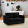 Berengarius 55" Modern Loveseat Upholstered in Velvet with Removable Cushions