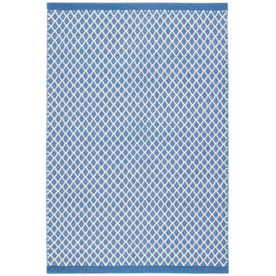 Mainsail French Blue Handwoven Indoor/Outdoor Rug