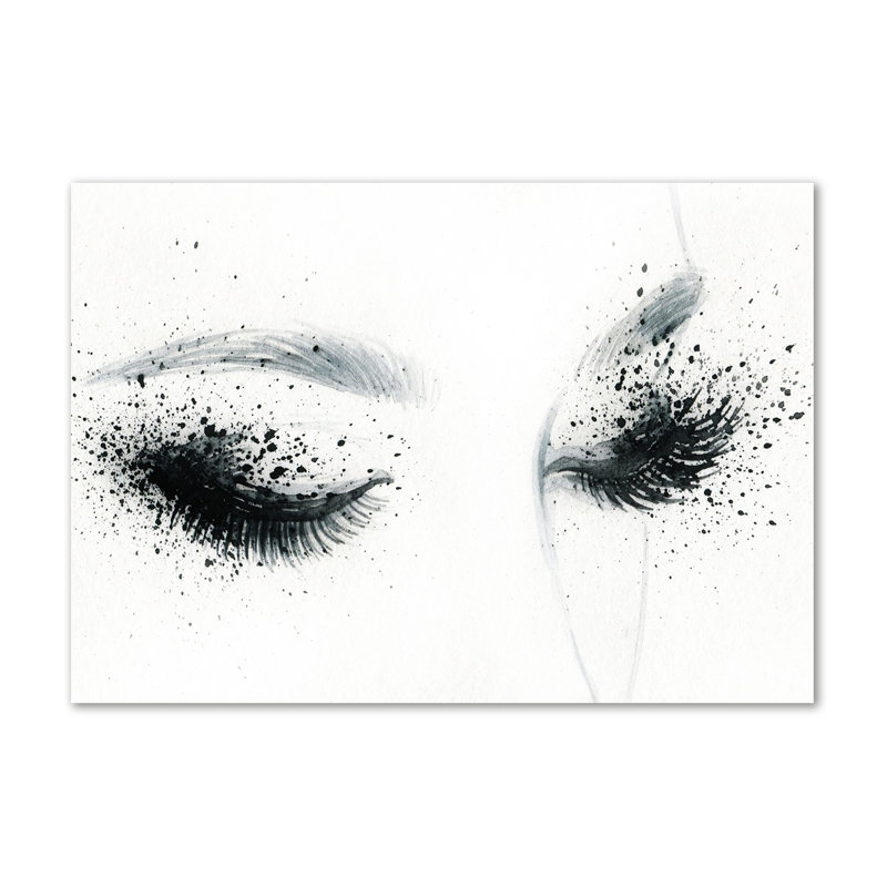 Makeup - Wrapped Canvas Print