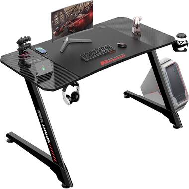 Vitesse T-Shaped Esport PC Gaming Desk, Ergonomic Office Table TD01