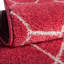 Tapis contemporain Tellaro couleur cerise-61874671