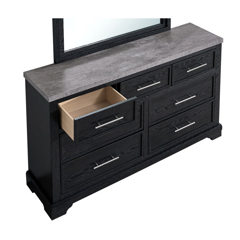 Grande commode G003500-D (sans miroir), noir