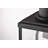 Luca - Hanging Pendant - Sand Black Finish - Clear Beveled Glass
