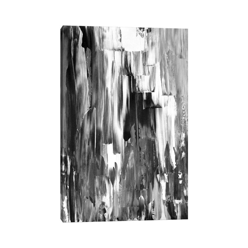 Melted 1 Piece Wrapped Canvas Painting, 20.32 cm H x 30.48 cm W