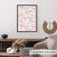 Animaux, motif flamant I, impression d'art tropical sans cadre-436436256