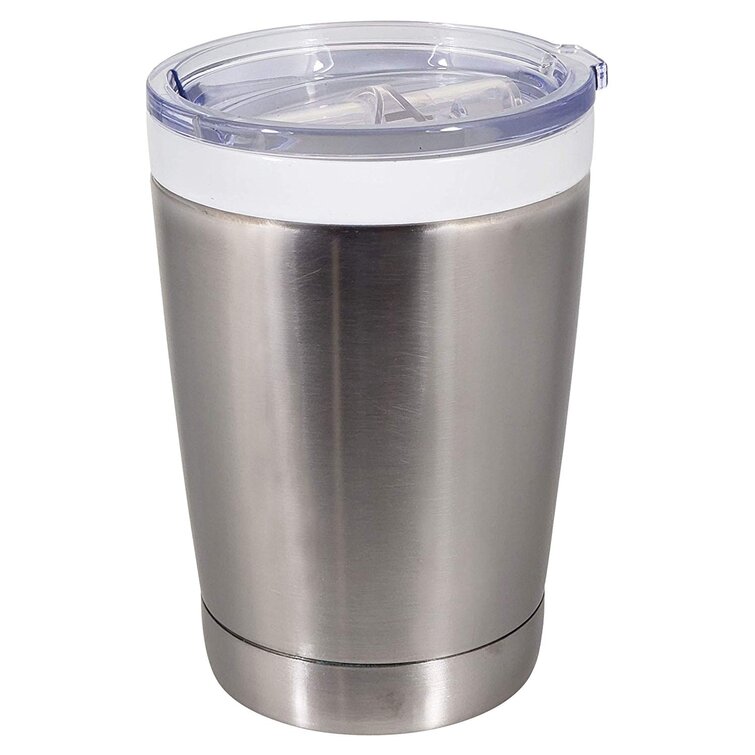12oz Stainless Steel Insulated Coffee Travel Mug Fits Under Any Keurig K Cup