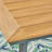 Farjand Rectangular Wood Metal Outdoor Dining Table , 63'' in. W 35.5'' in. D-42684076