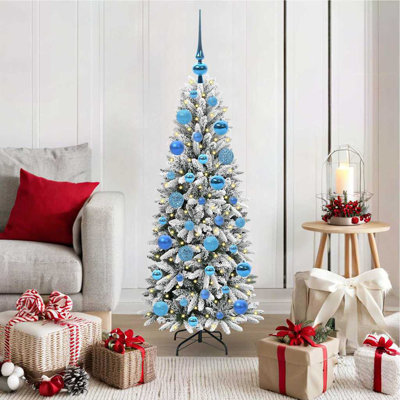 Artificial Christmas Tree with 150 LEDs White