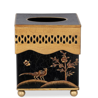 Bohan Gold Tissue Box Cover