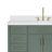 Thornaby 54'' Solid Wood Single Bathroom Vanity with 1.5'' White Quartz Top Sink-1447950650-1413635548