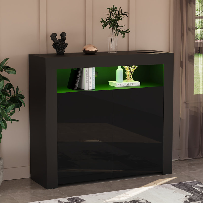 Muskoka 107.01cm Sideboard, Black