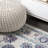 Hatha Modern Persian Vintage Moroccan Traditional Ivory/Blue/Red Rug-362989766