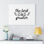 The Lord Is Greater 1 Piece Wrapped Canvas Wall Art-326478195