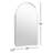 Verdera 20" X 34" Arched Framed Medicine Cabinet Left-Hinged-110812221