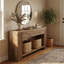  Console brun foncé 70,9 pouces, table d'entrée de ferme-95889649