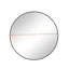 Miroir mural, miroir circulaire avec cadre en métal-612732313-612732312