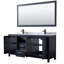 Ensemble de meuble-lavabo double 72 "avec miroir Daria-97900769-97900764-97900762