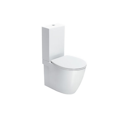 Catalano 1.28 Gallons GPF Elongated Comfort Height Floor Mounted Kit (Seat Included)