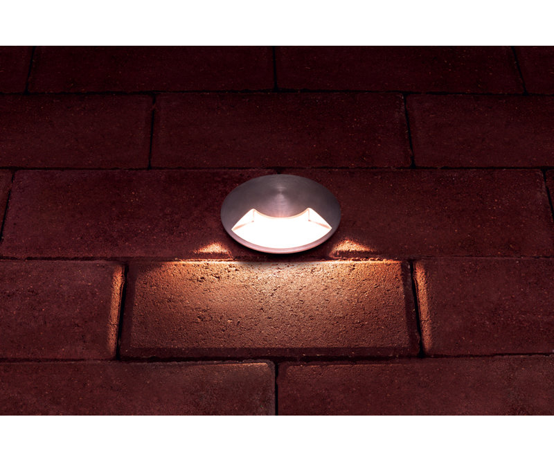 Castellon Black Integrated LED Aluminium Well Light