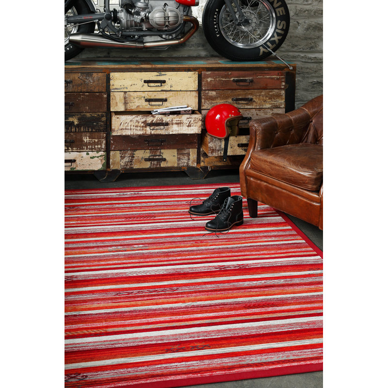 Ragusa Striped Hand Woven Area Rug, Rectangle 200 x 300cm