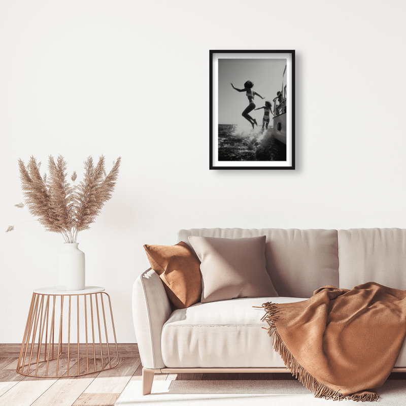 Liquid Gravity Print by Oliver Gal, 16.5"H x 11.5"W, Black Shadowbox