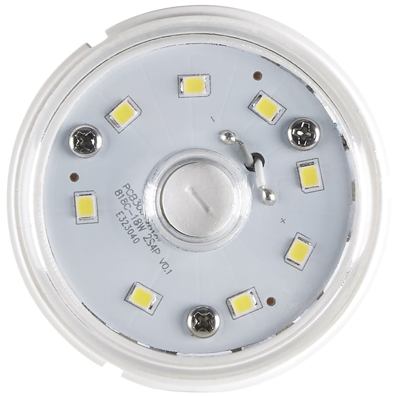 18 Watt White LED Bulb, 2700K