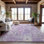Tapis floral Premium Elize AMF1506 lavable à la machine
