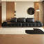 Canapé italien minimaliste italien grand appartement modu