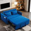 Causeuse-lit en velours avec lit escamotable Rubinder-653687686