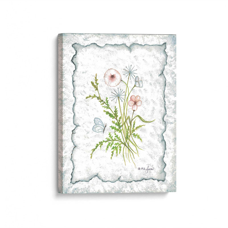 «Soft and Pretty Flowers» par Mary Ann June, reproduction d'art, 30 W x 40 H, Does Not Apply, Unframed Canvas