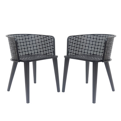 Milan Outdoor Dining Chair (Excluding The Table) by Corrigan Studio