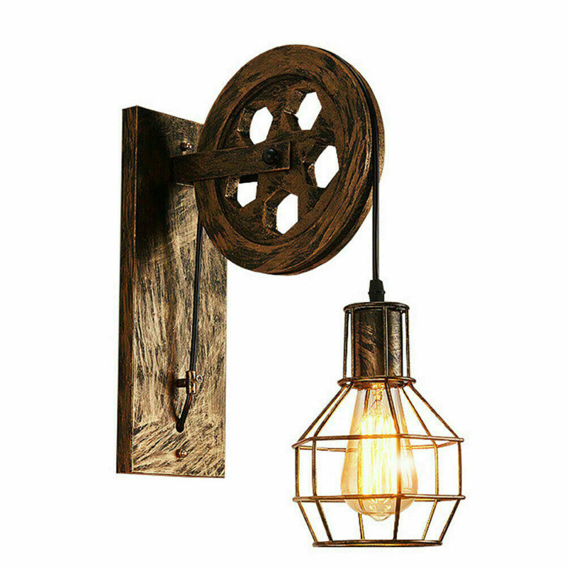 Dey Armed Sconce, Brushed Copper